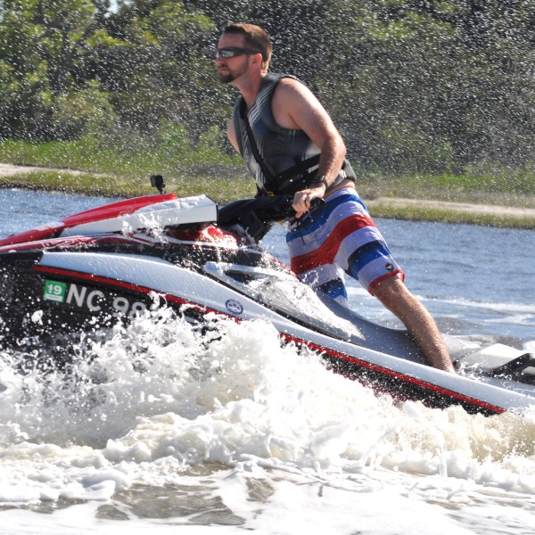 guy on jet ski.